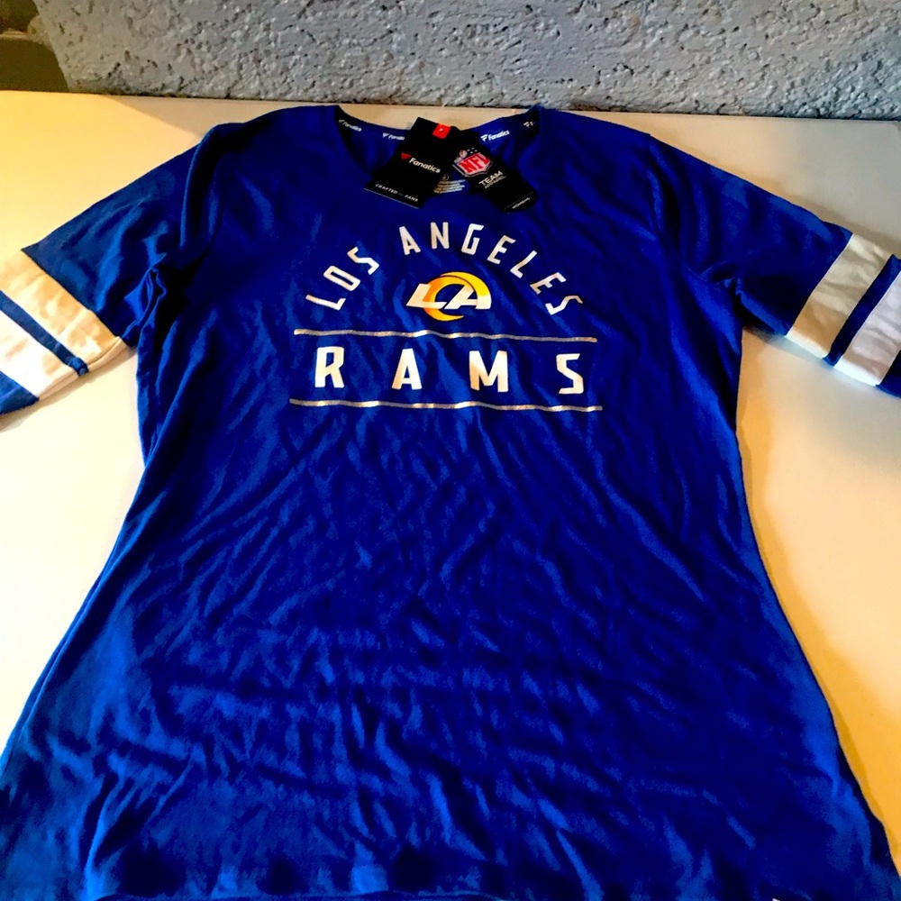 New Los Ángeles Rams woman’s shirt- Support your team!